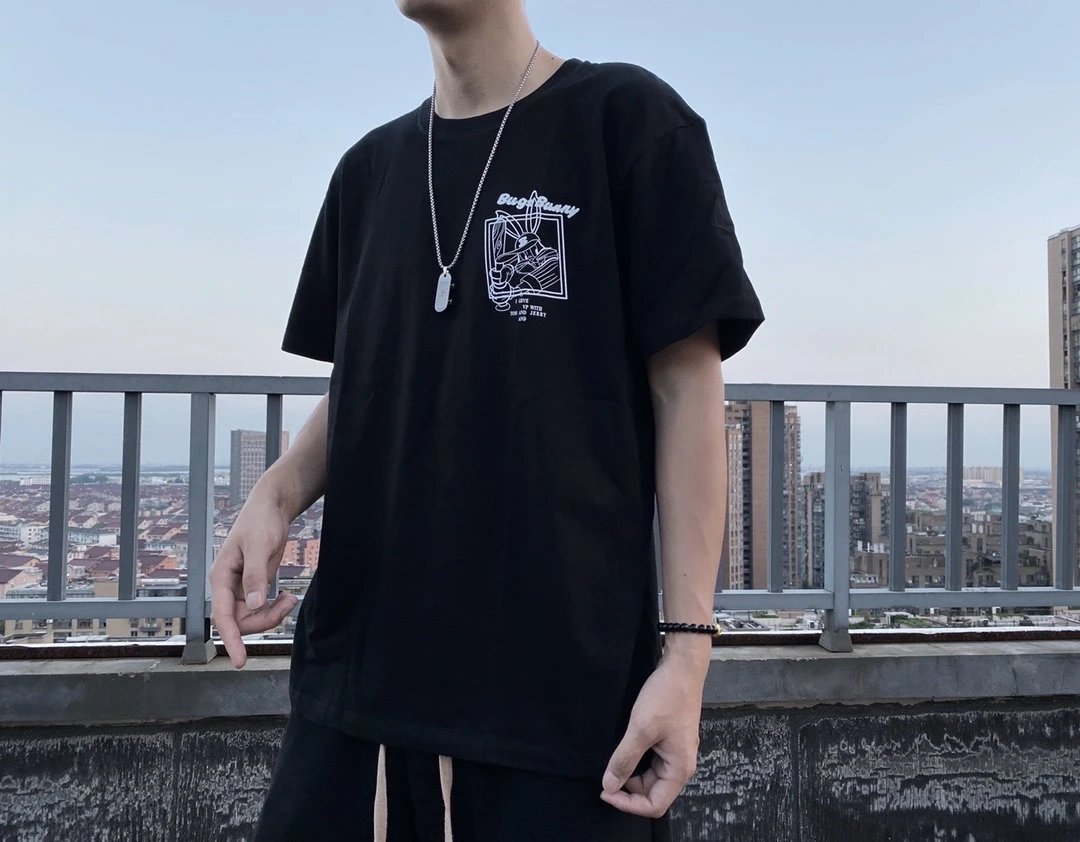 bugibaggy t-shirt black t-shirts