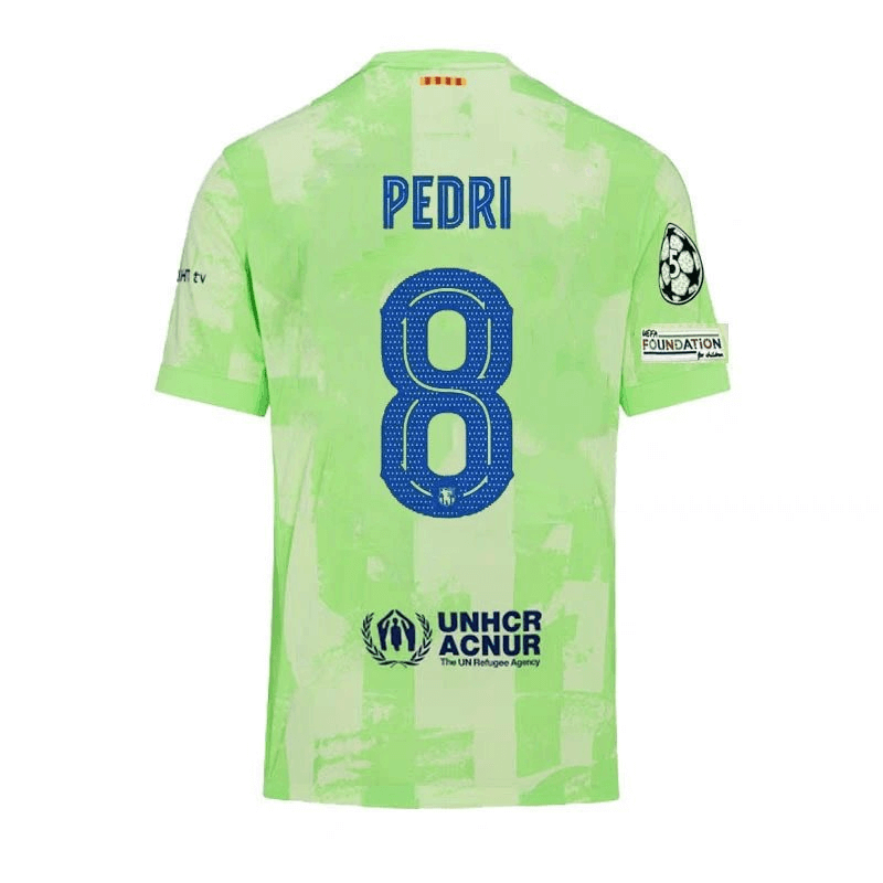 Adidas Pedri Jersey Green T-Shirts