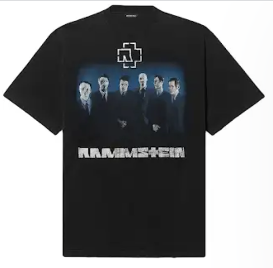 Rammstein Band T-Shirt Black T-Shirts
