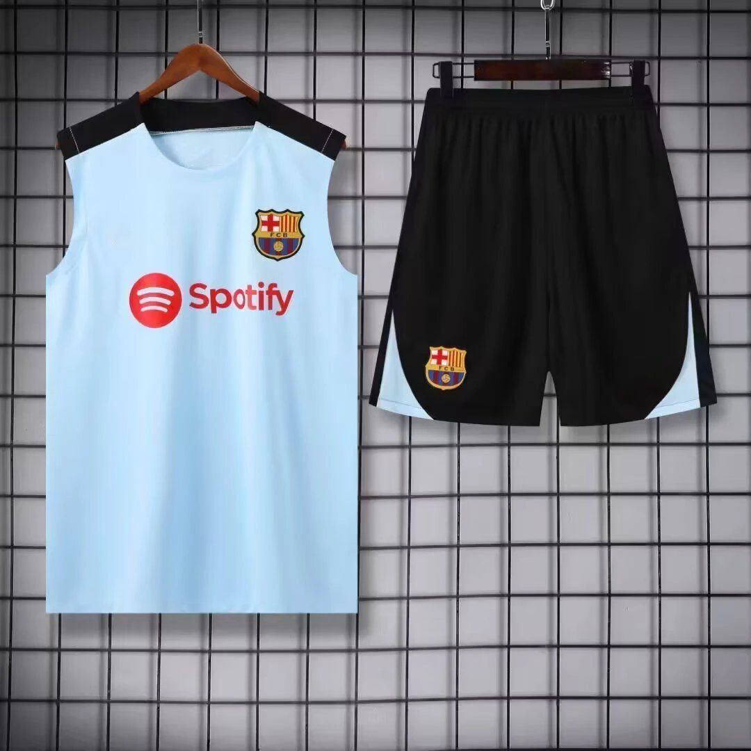 FC Barcelona Training Set Light Blue
