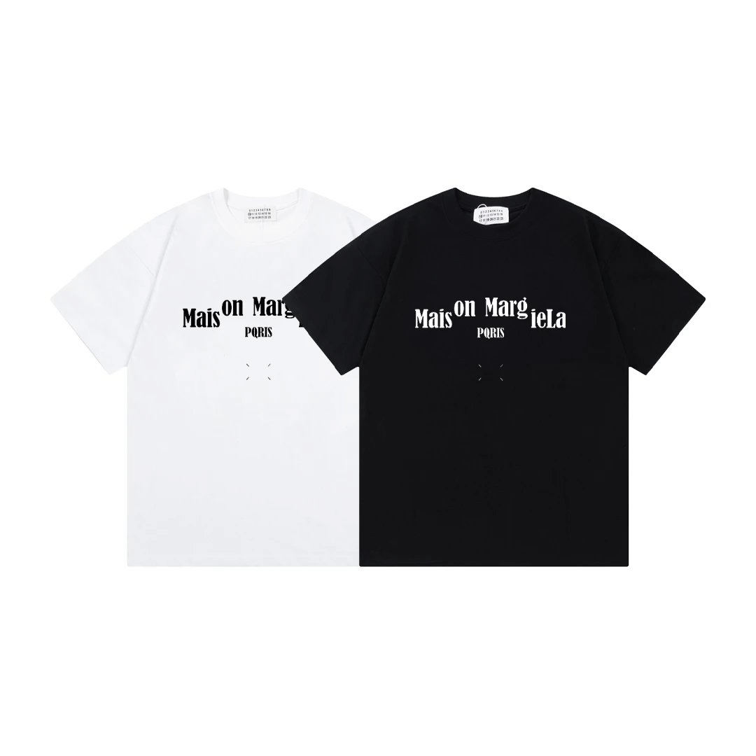 Maison Margiela Classic T-Shirt Black/White T-Shirts