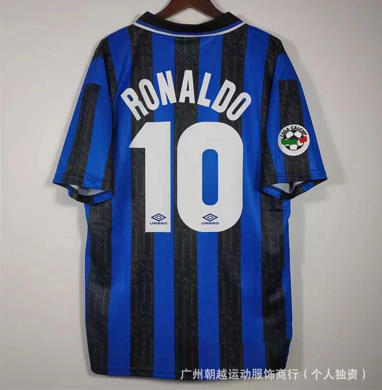 Umbro Inter Milan Ronaldo 10 Jersey Blue/Black