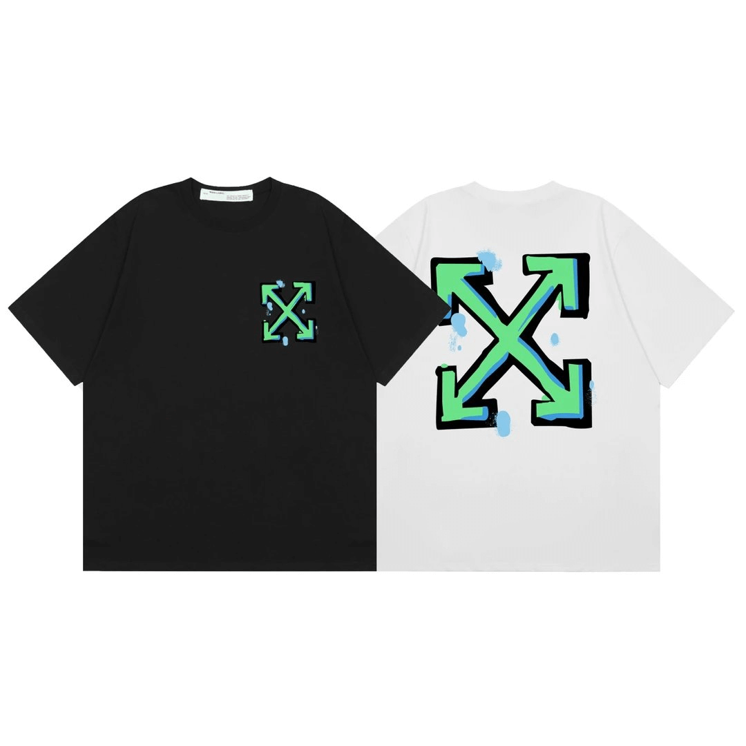 Off-White Arrow Logo T-Shirt Black/White T-Shirts