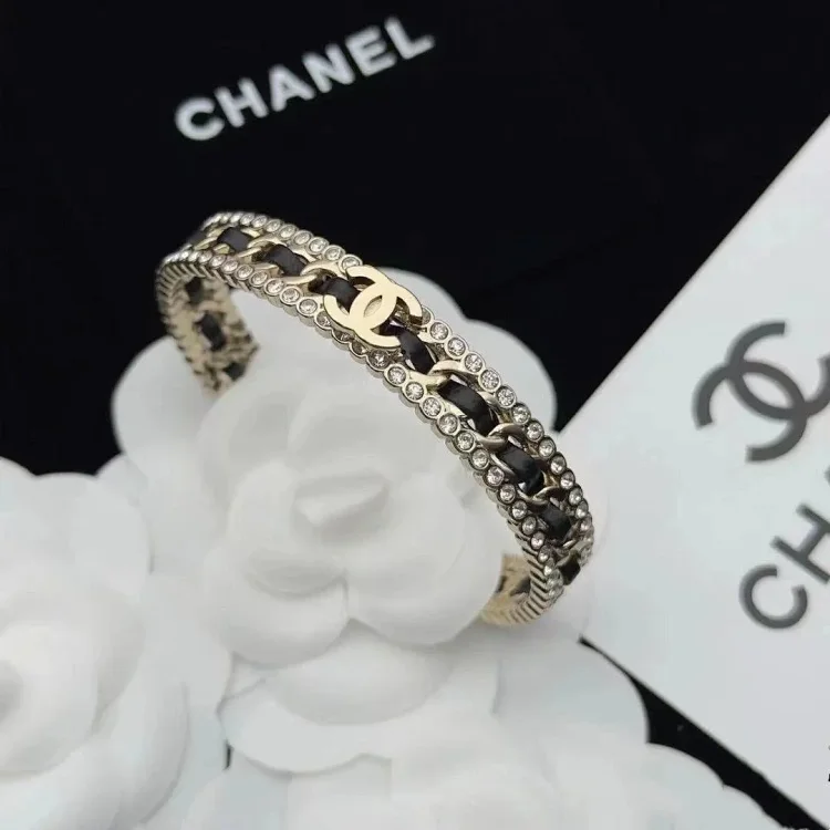 Chanel Chain Bracelet Gold Jewelry