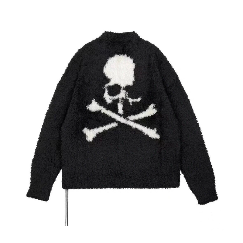 Mastermind Japan Iconic Skull Logo Sweater | Luxury Knitwear Crewneck