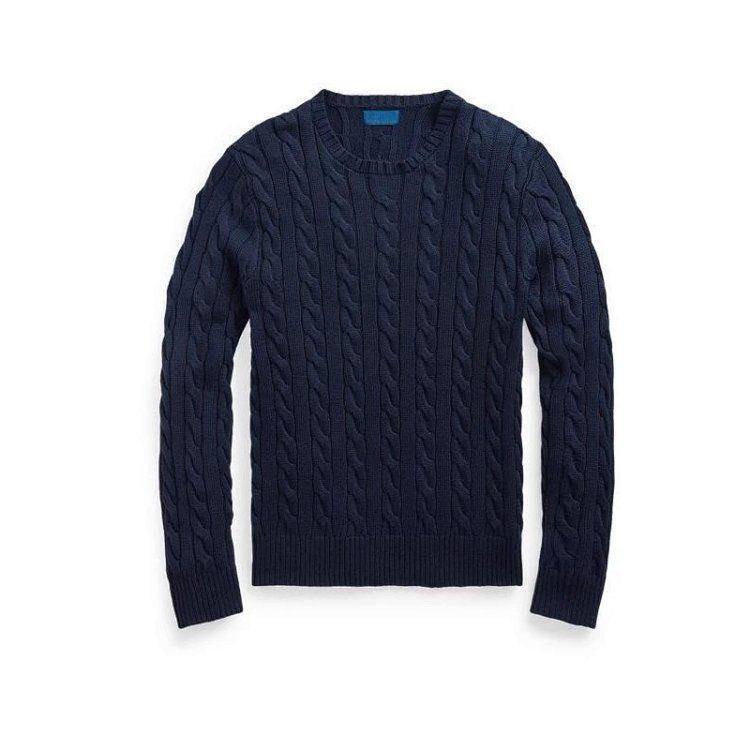 Polo Ralph Lauren Classic Cotton Cable-Knit Sweater