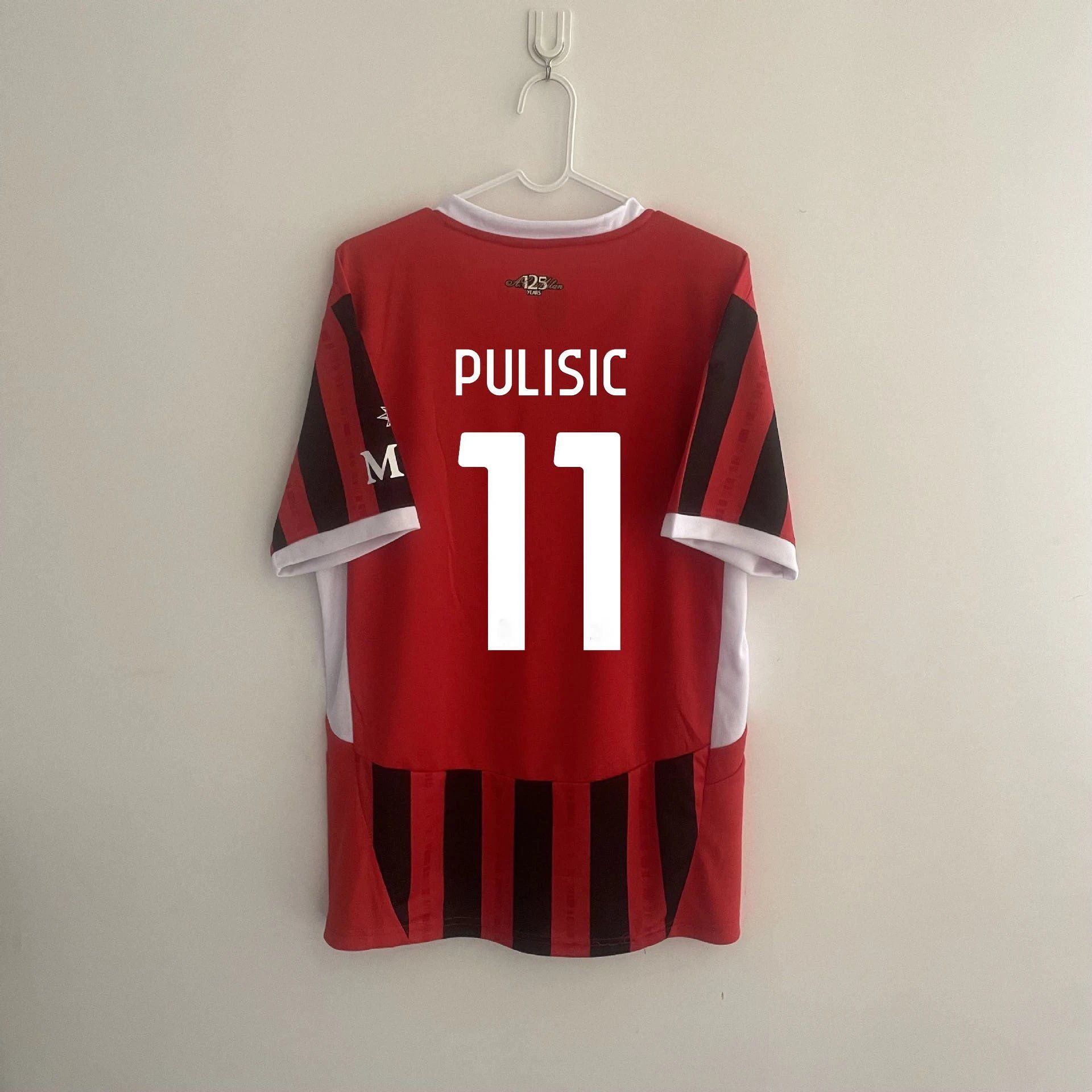 AC Milan Home Jersey 125th Anniversary Edition Red/Black