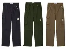 Carhartt Cargo Pants Black Olive Green Khaki