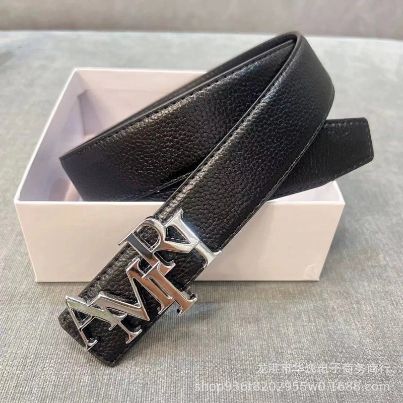 AMR Leather Belt Black