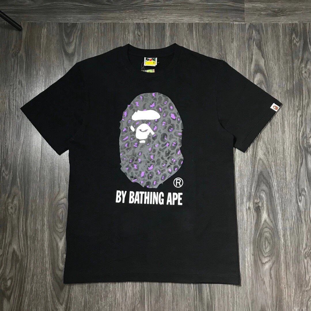 A Bathing Ape BAPE Heads Tee Black