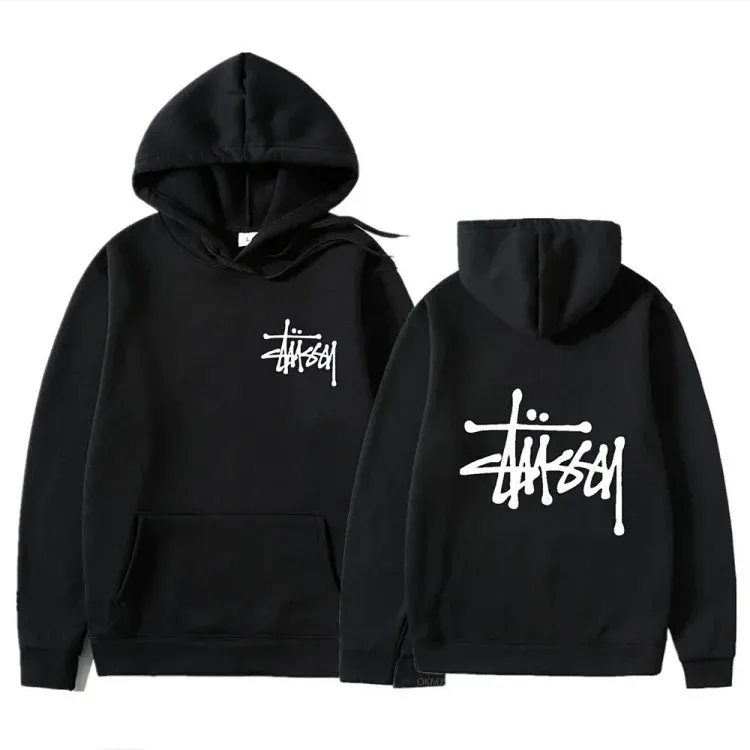 Stussy Hoodie Black Hoodie Streetwear