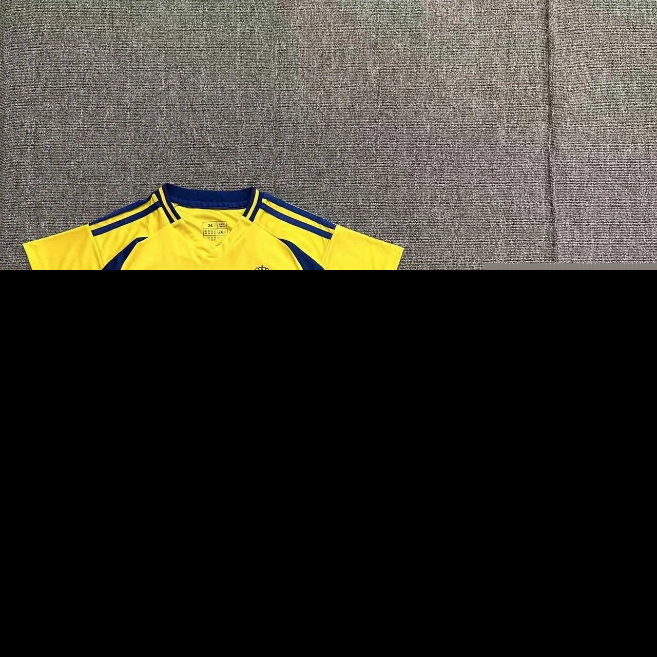Al Nassr Football Kit Yellow and Blue