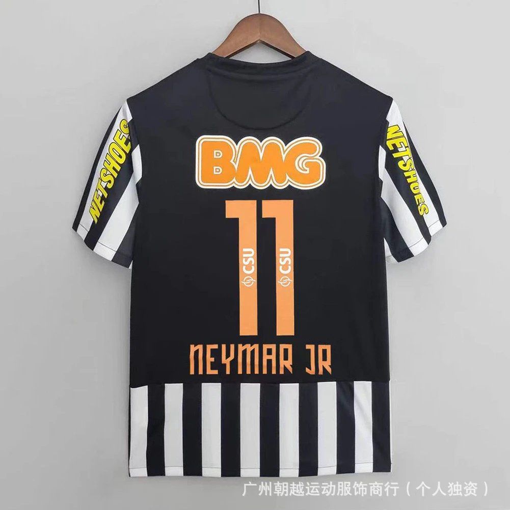 BMG Neymar Jr Football Jersey Black/White