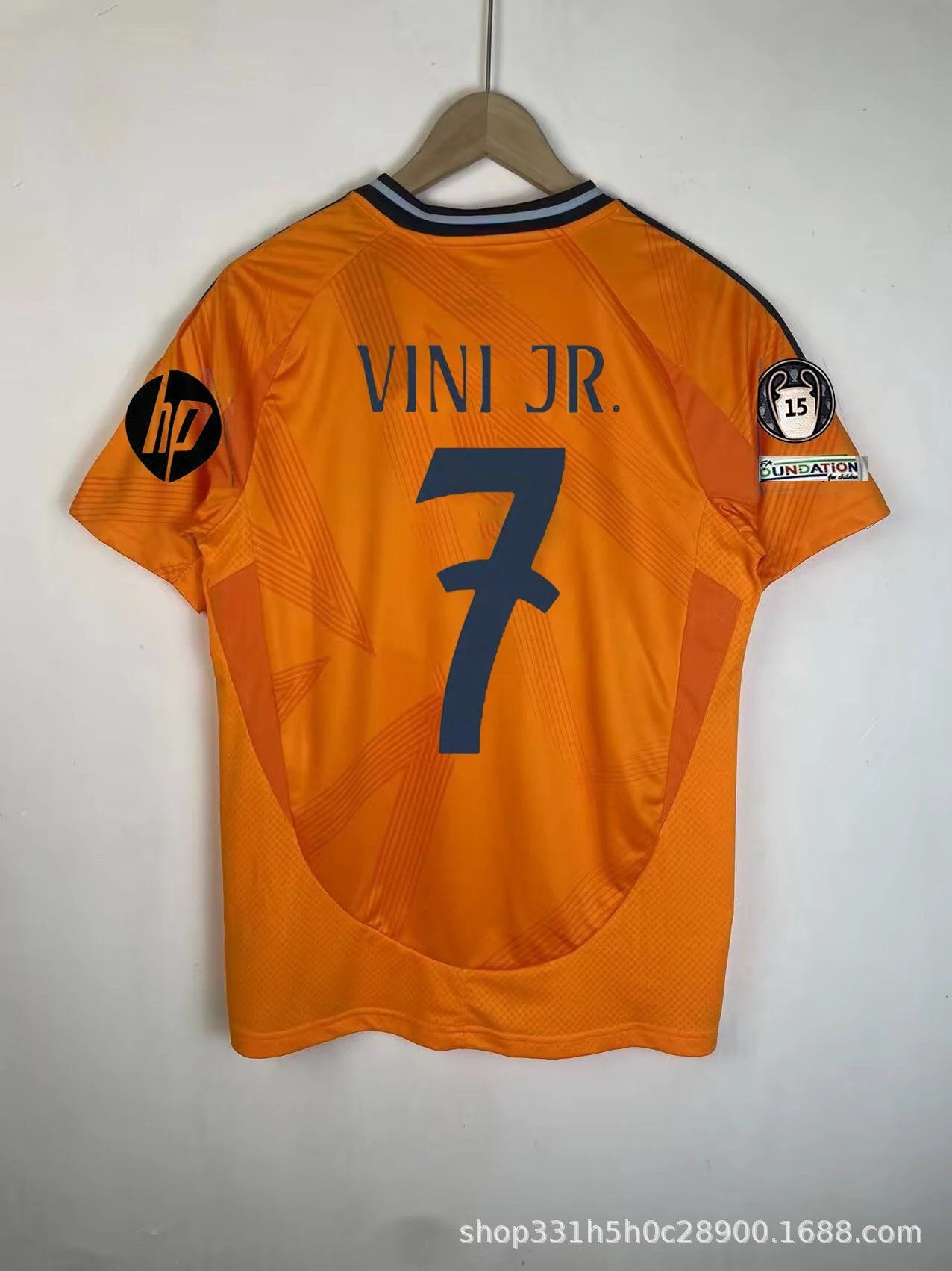 HP Vini Jr. Soccer Jersey Orange