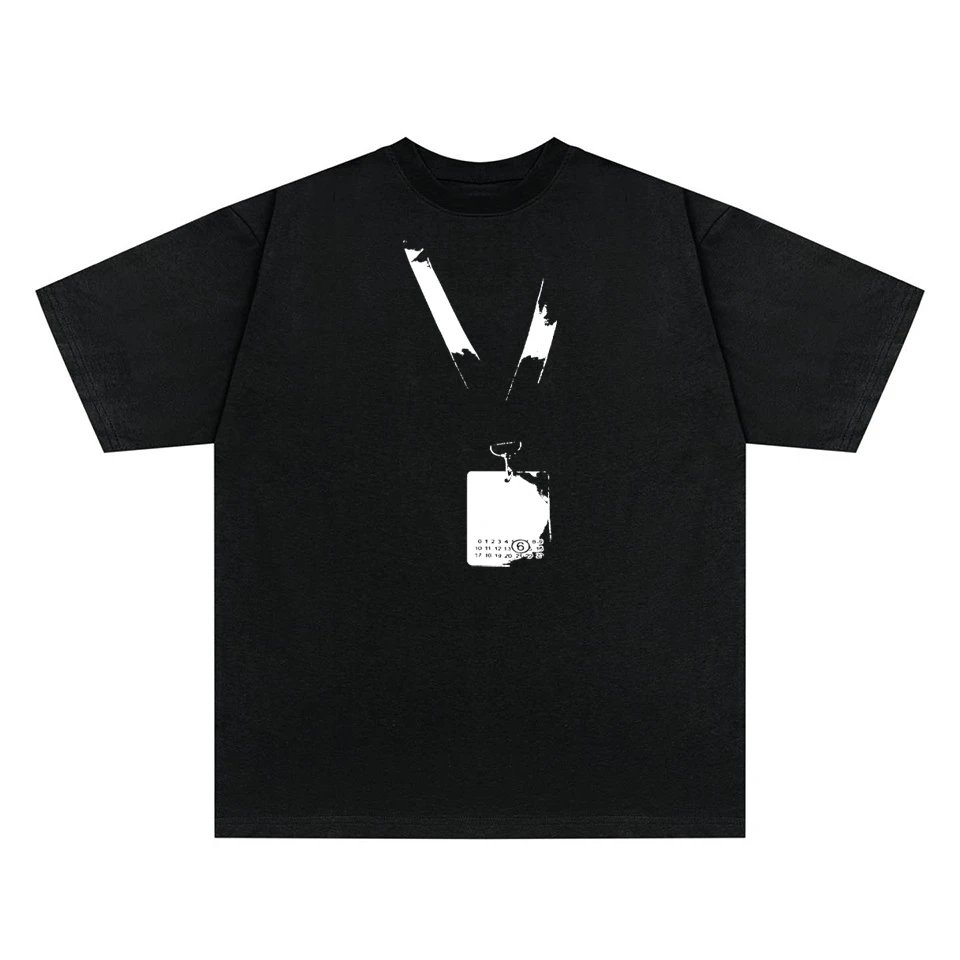 Black Pass Backstage Printed Men's T-Shirt