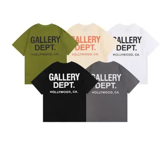 Gallery Dept. T-Shirt, Olive Green, T-Shirts