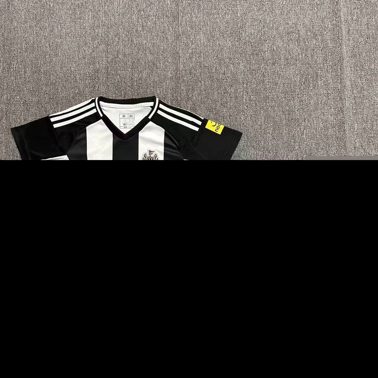 Newcastle United Football Kit Black and White