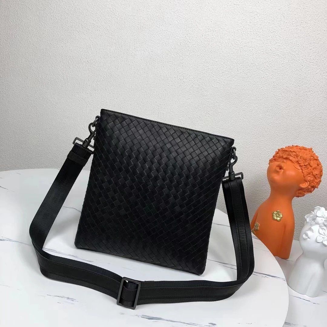 Woven Crossbody Bag Black Mise