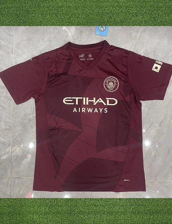 Puma Manchester City Jersey Maroon