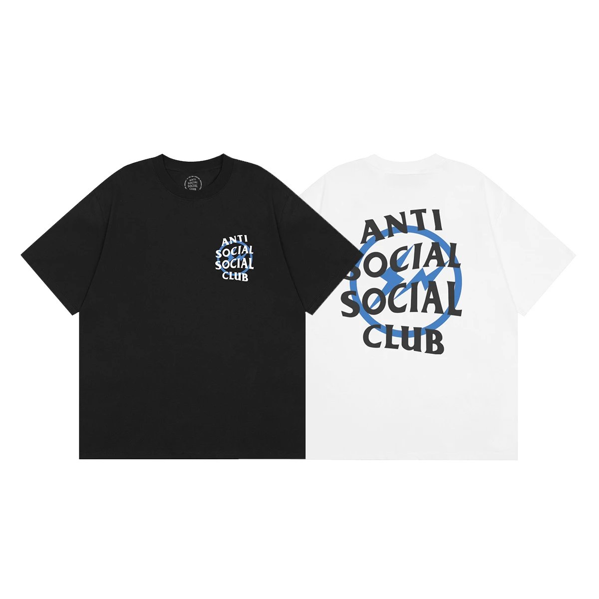 anti social social club t-shirt black t-shirts