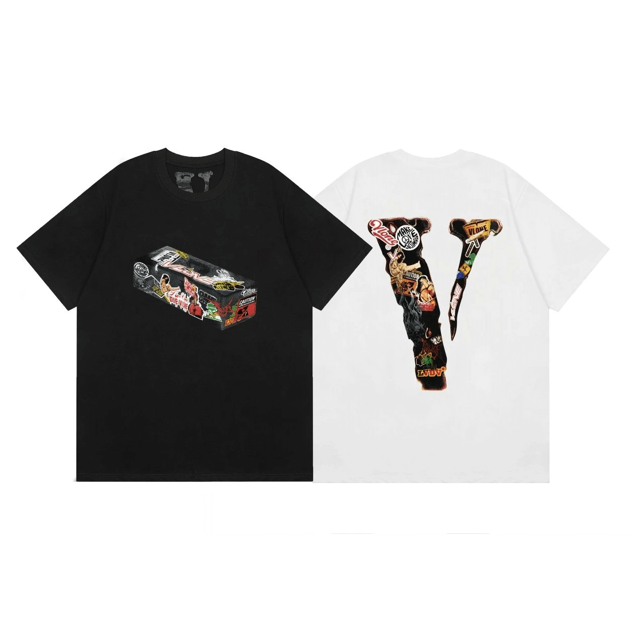 VLONE Graphic Tee Black/White T-Shirts