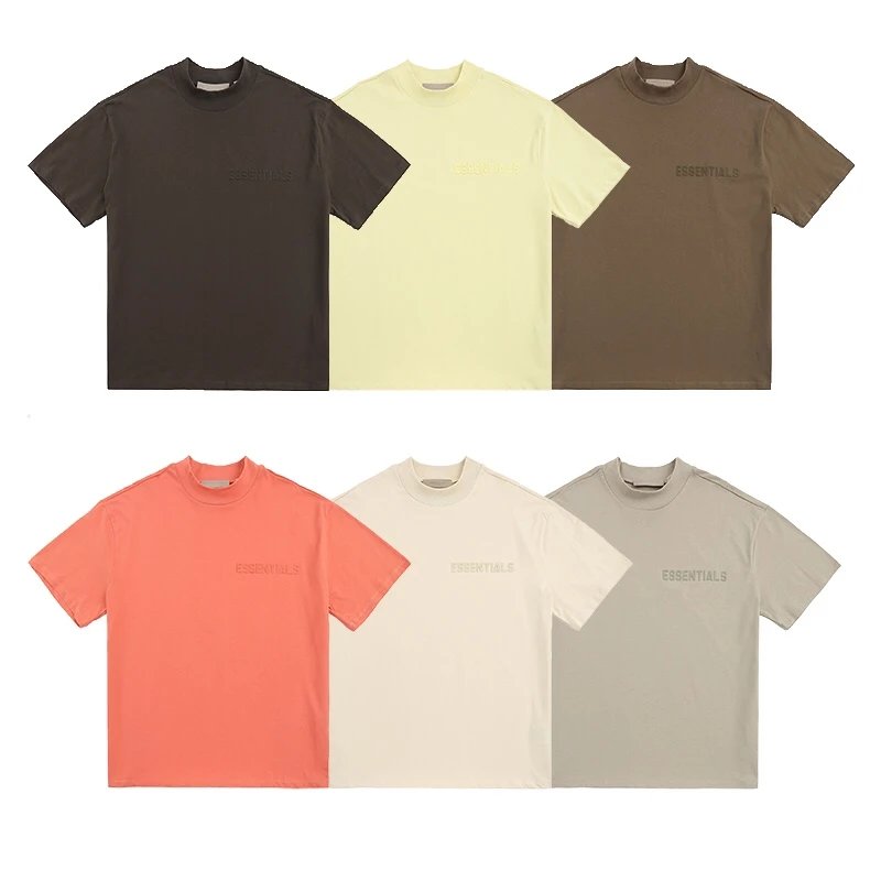 fear of god essentials brown T-Shirt