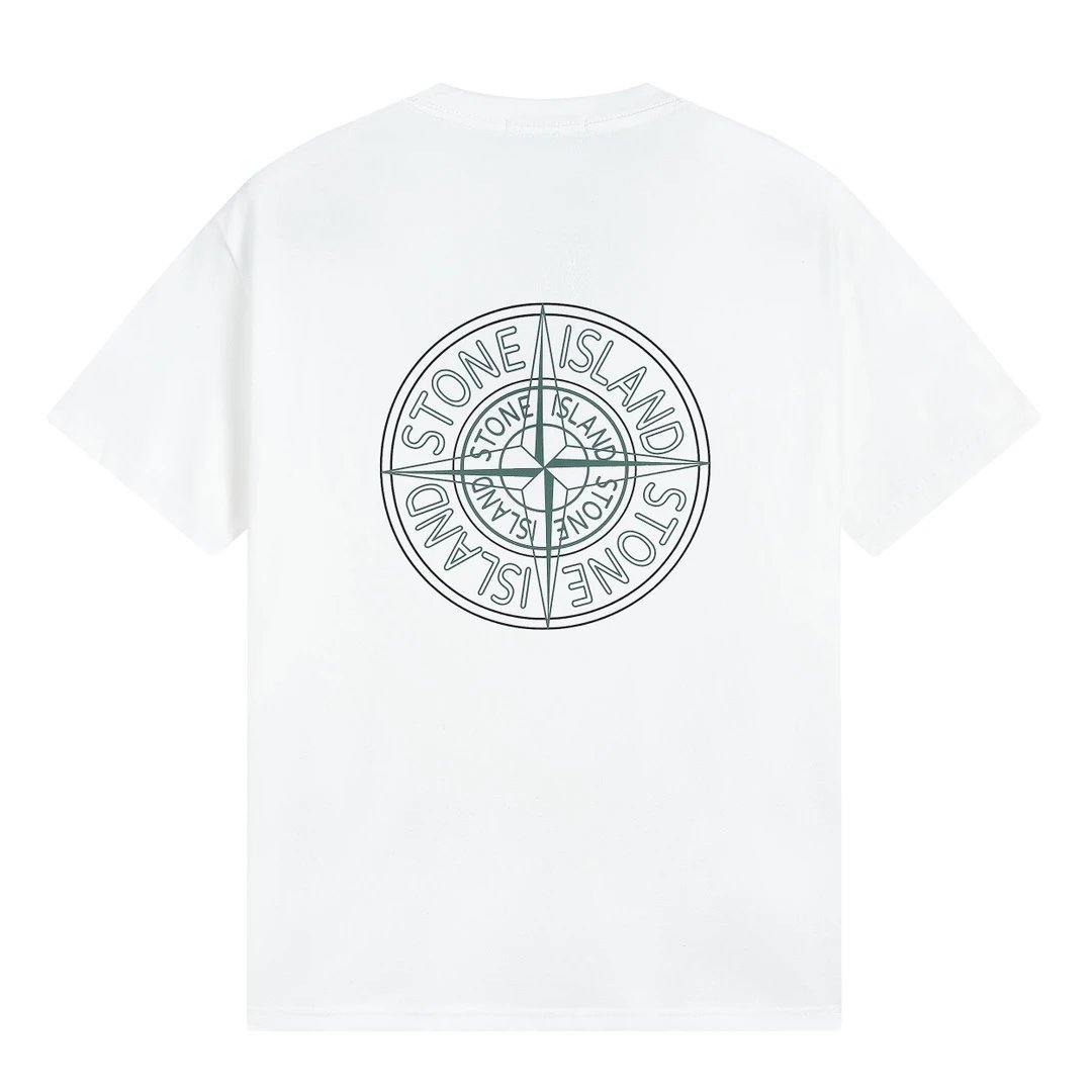 stone island white T-Shirt