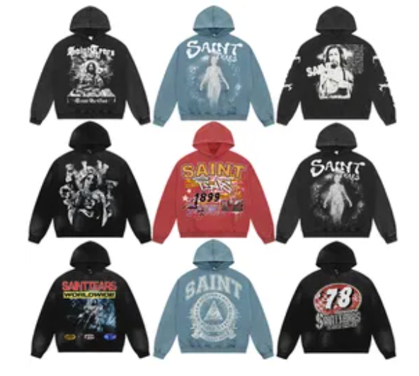 SAINT Saint Hoodies Collection Various Colors Hoodies