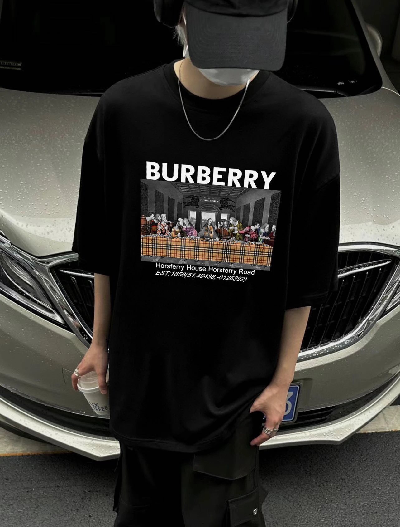 burberry graphic black T-Shirt