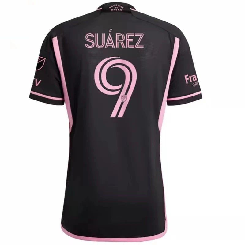 Adidas Inter Miami CF Luis Suárez #9 Jersey – Black/Pink