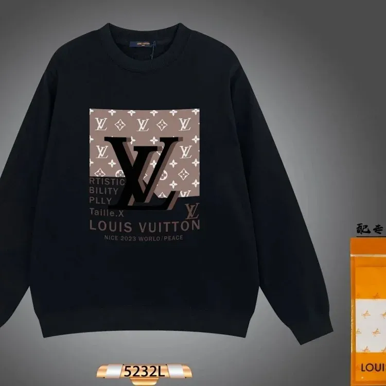Louis Vuitton Taille.X Sweatshirt Black Hoodie