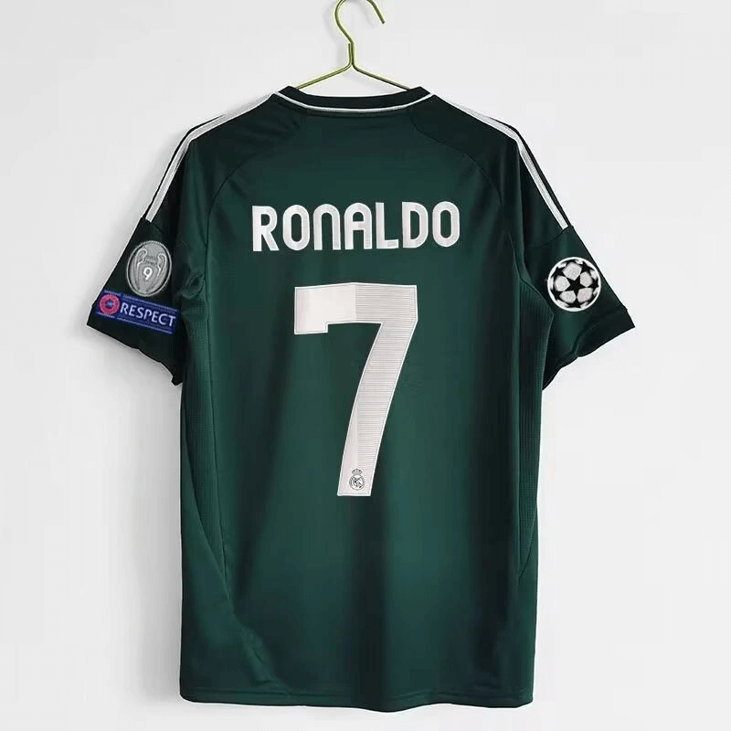 Real Madrid Ronaldo Jersey Dark Green T-Shirts
