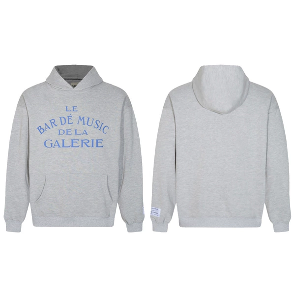 Le Bar Dé Music De La Galerie Grey Hoodie