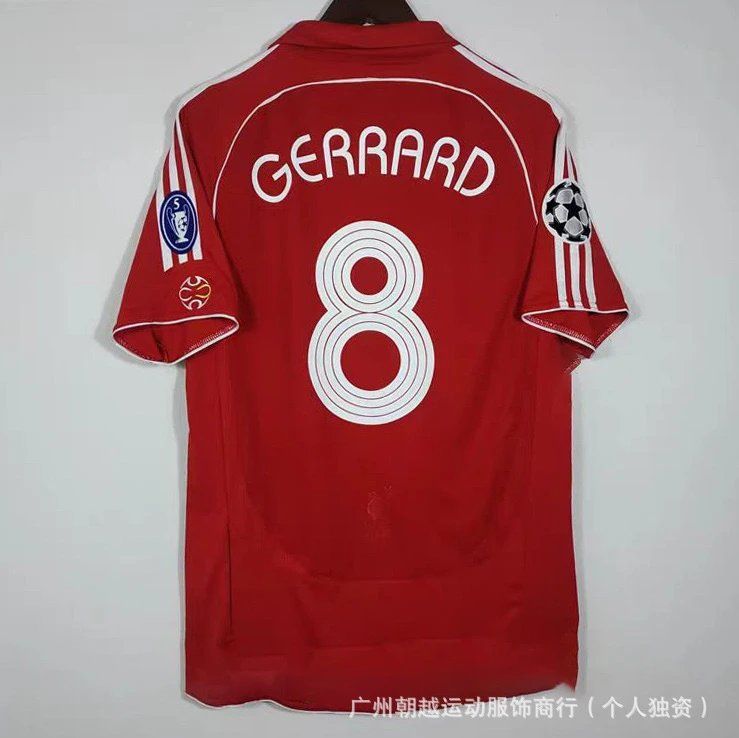 Adidas Liverpool FC Steven Gerrard #8 Jersey Red